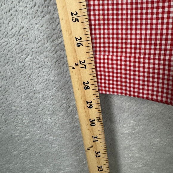 VTG Cable Car Clothiers Robert Kirk Picnic Red Gingham Check Pants Mens 33x30‎ - Picture 9 of 11